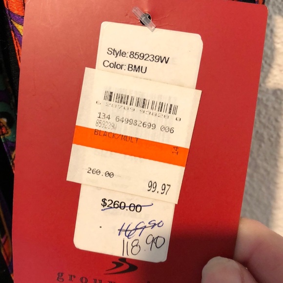 BoHo-Hippie Evening Dress, Psychedelic 60’s Print - Picture 8 of 9